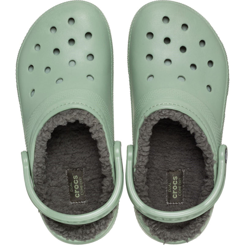 Crocs Classic Lined Clog Thermoplastische Moos/Multi-Clogs