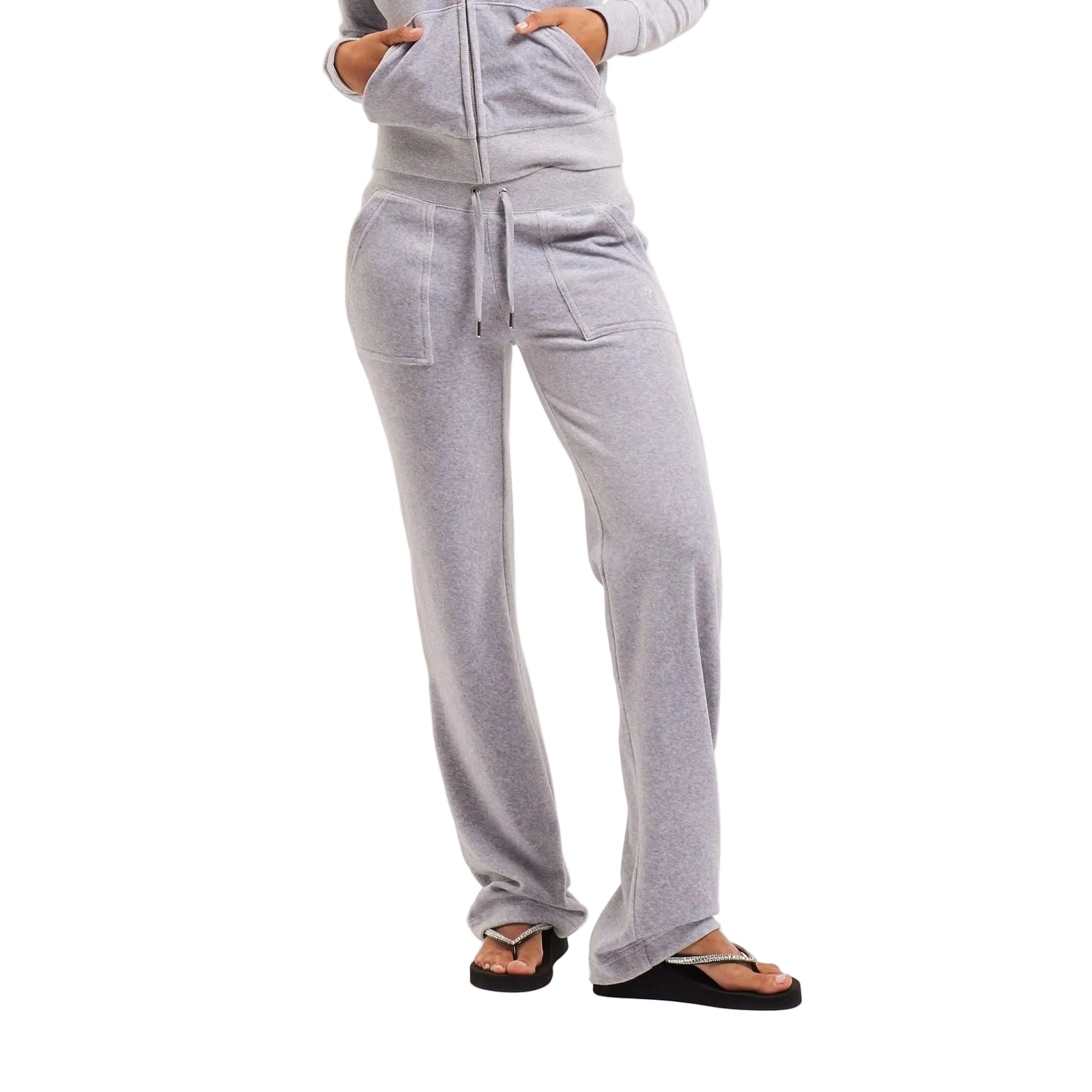 Juicy Couture Del Ray Pant Polyester Damen Silber Jogginghosen