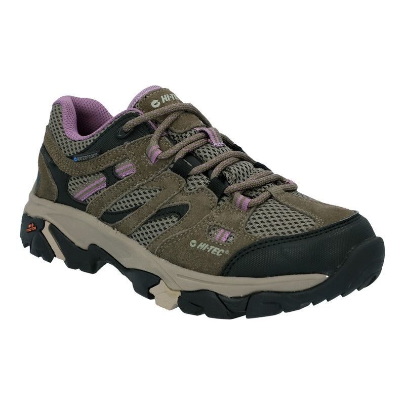 Hi-Tec Apex Lite Low Polyester Wanderschuhe Für Damen In Taupe