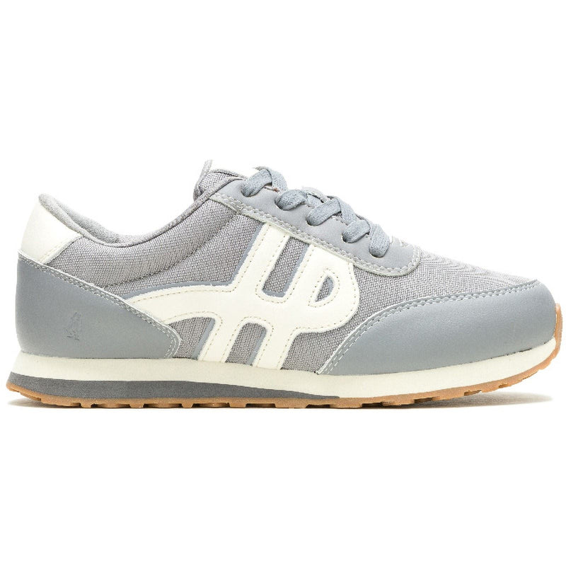 Hush Puppies Seventy8 Damen Sneaker Aus Grauem Leder