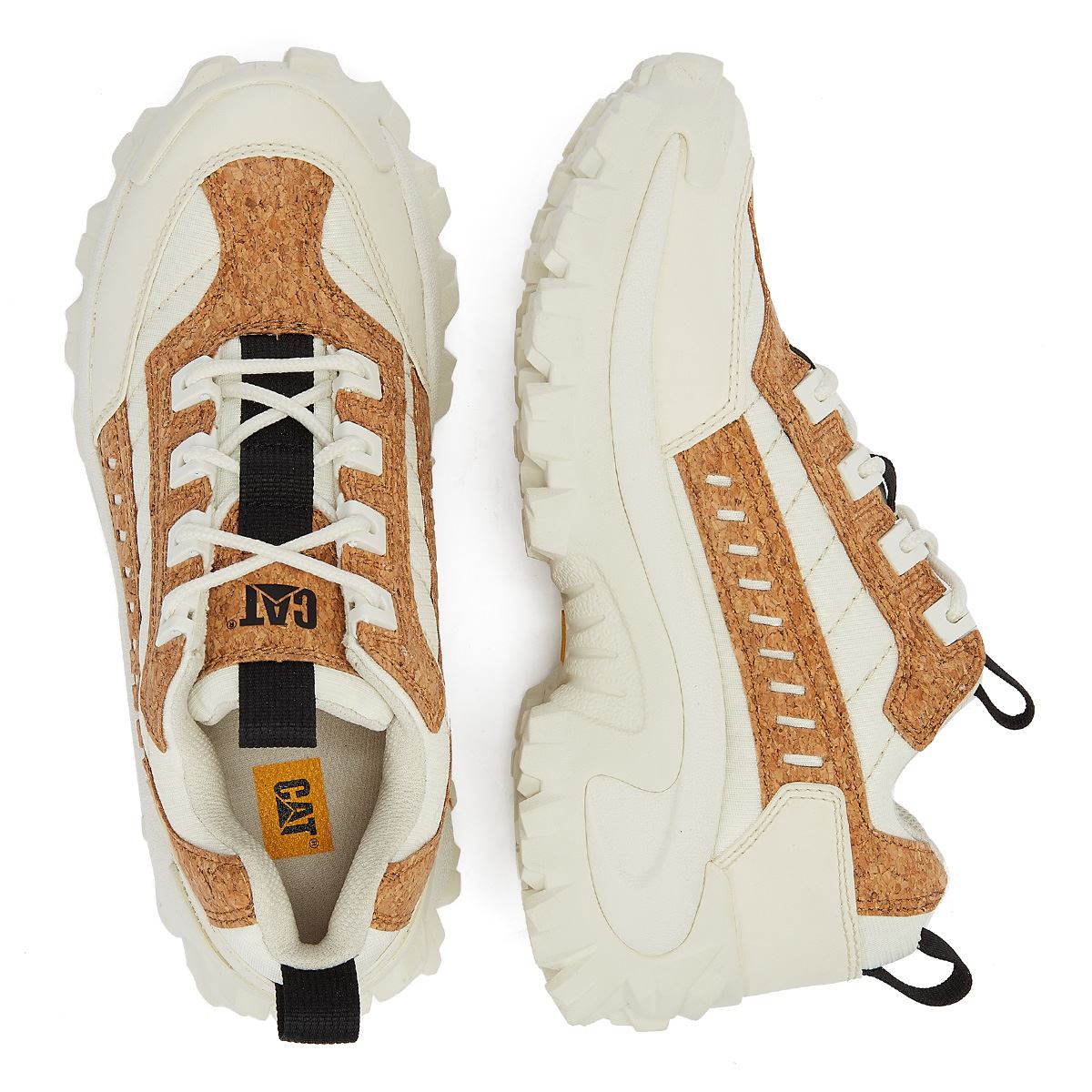 Caterpillar Eco Intruder Kork Braune Turnschuhe