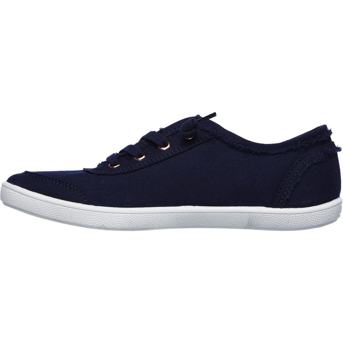 Skechers BOBS B Cute Baumwoll Damensneaker In Marineblau