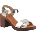 Hush Puppies Georgia Damen Sandalen Aus Leder In Gold