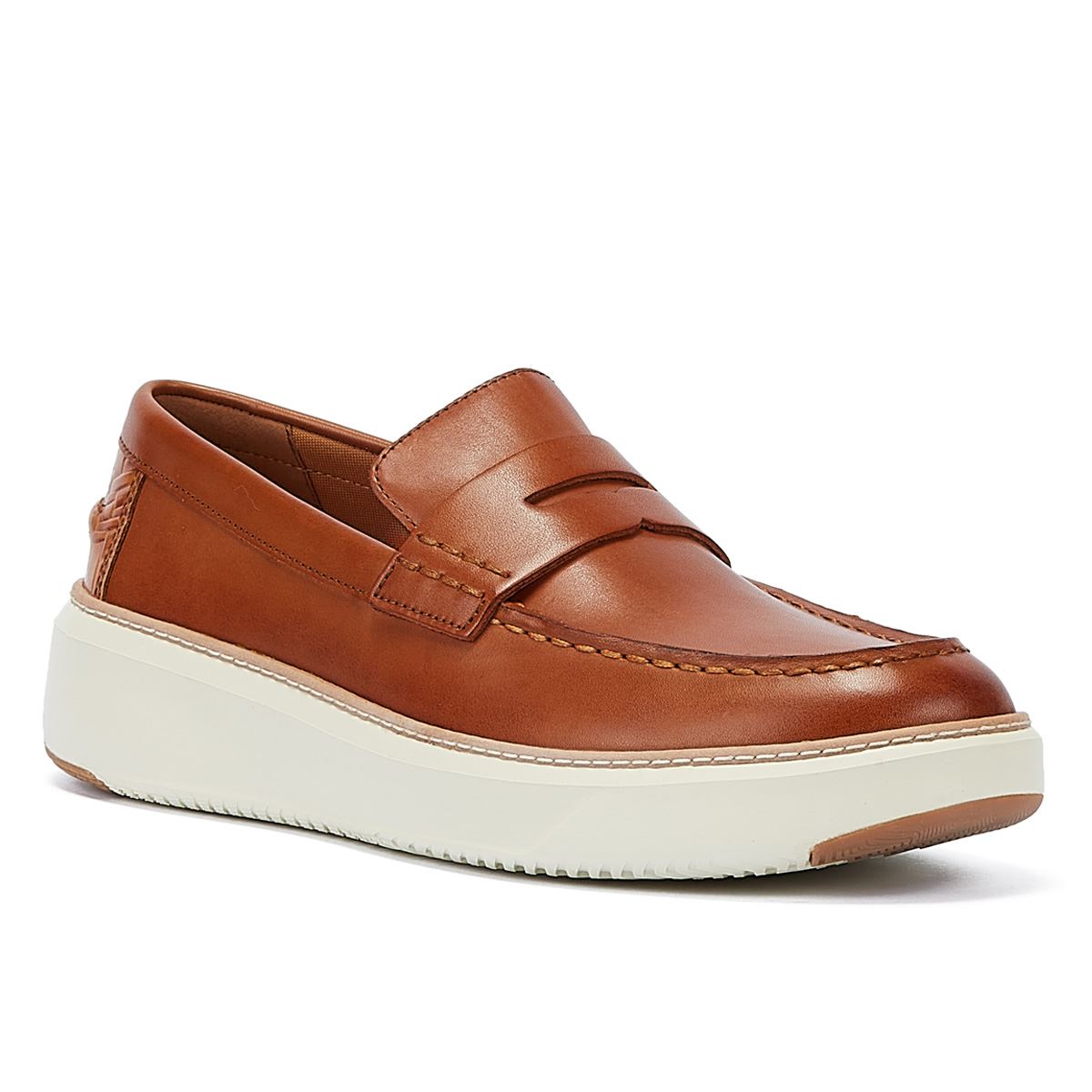 Cole Haan Topsin Leder Herren Braune Loafers