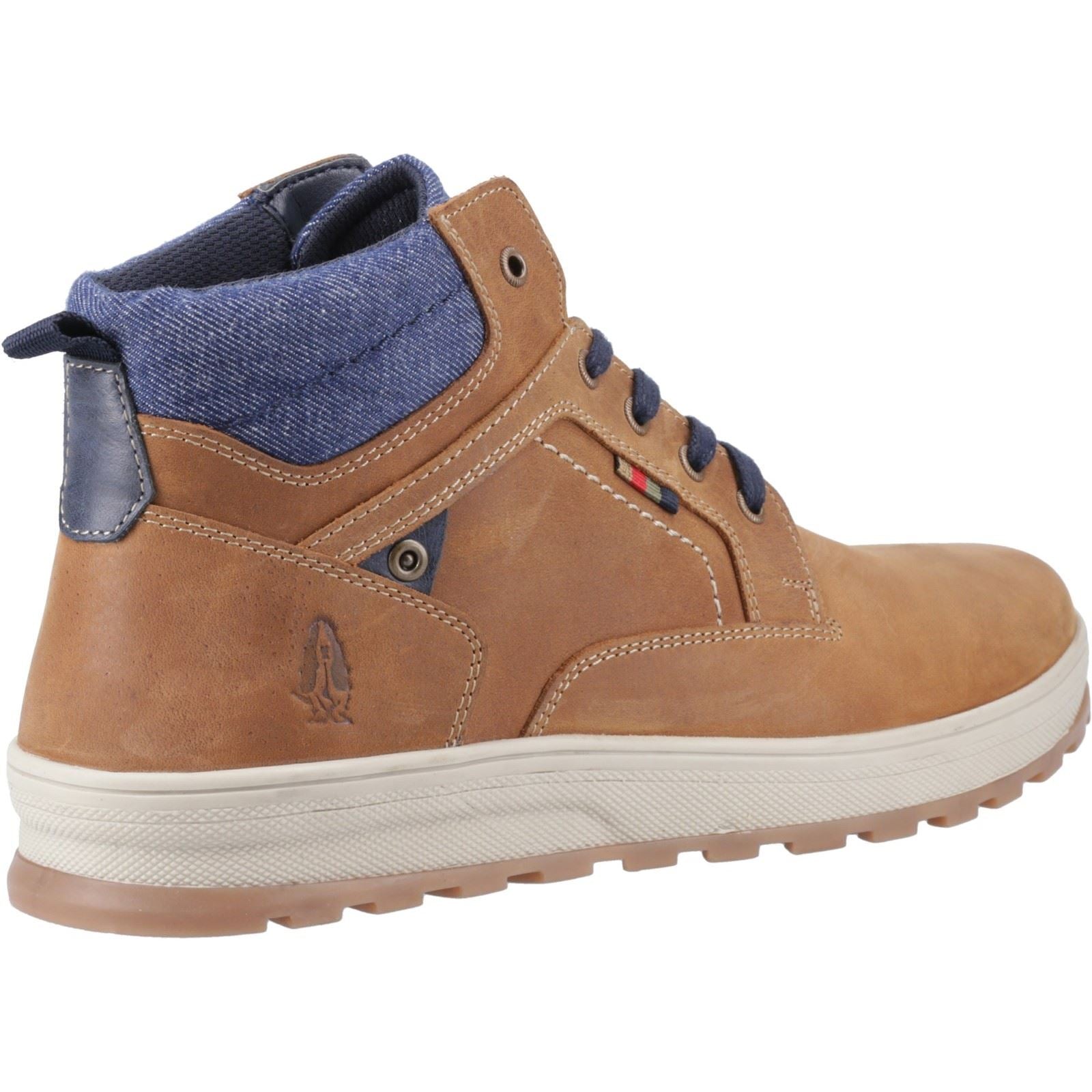 Hush Puppies Caleb Leder Herrenschuhe In Tan
