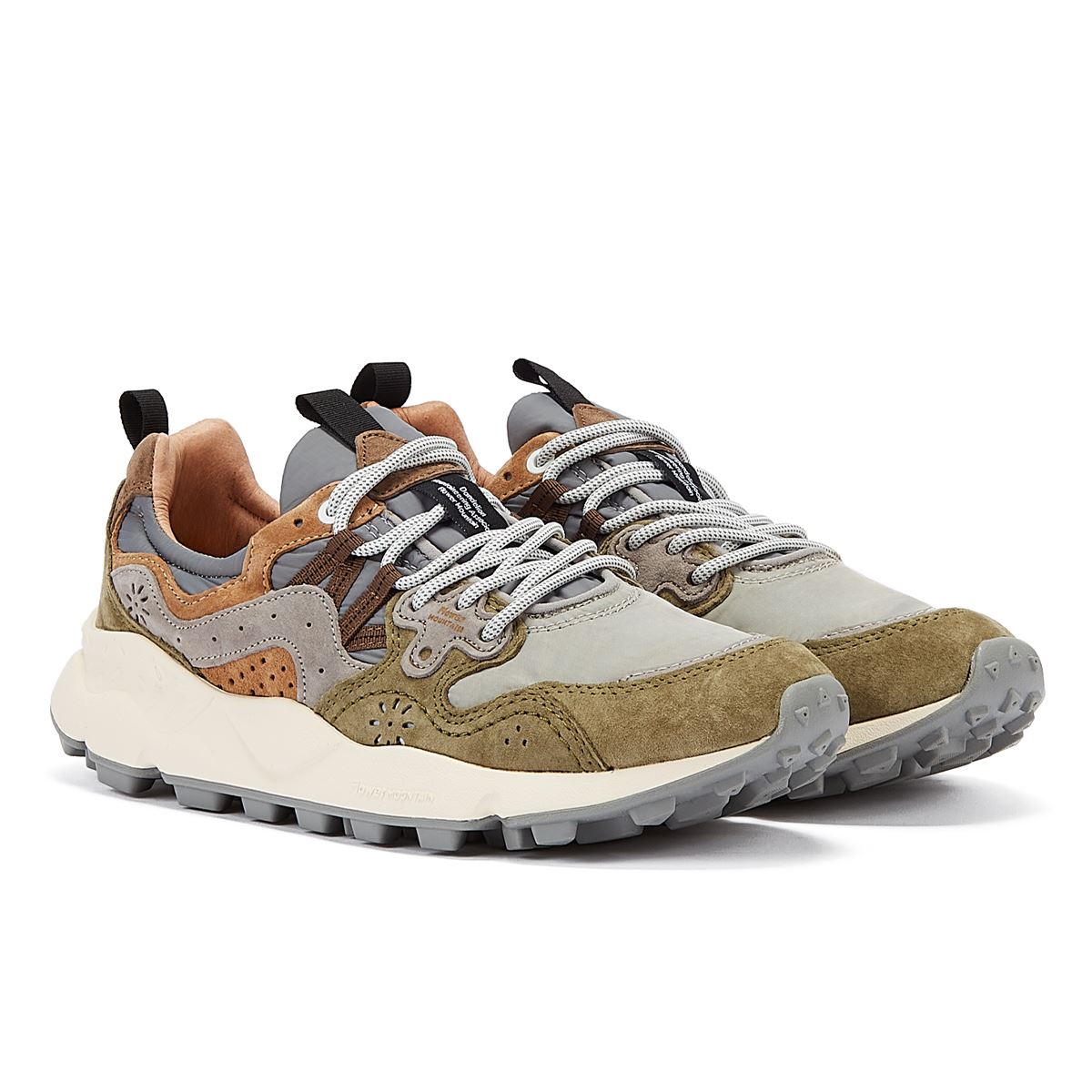 Flower Mountain Yamano Wildleder Herren Graue Turnschuhe