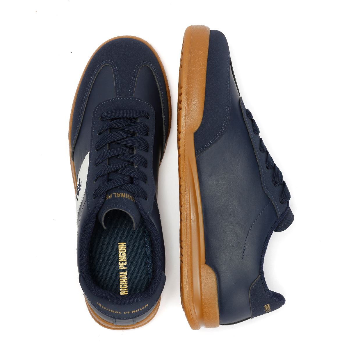 Penguin Giovanni Männerblaue Turnschuhe