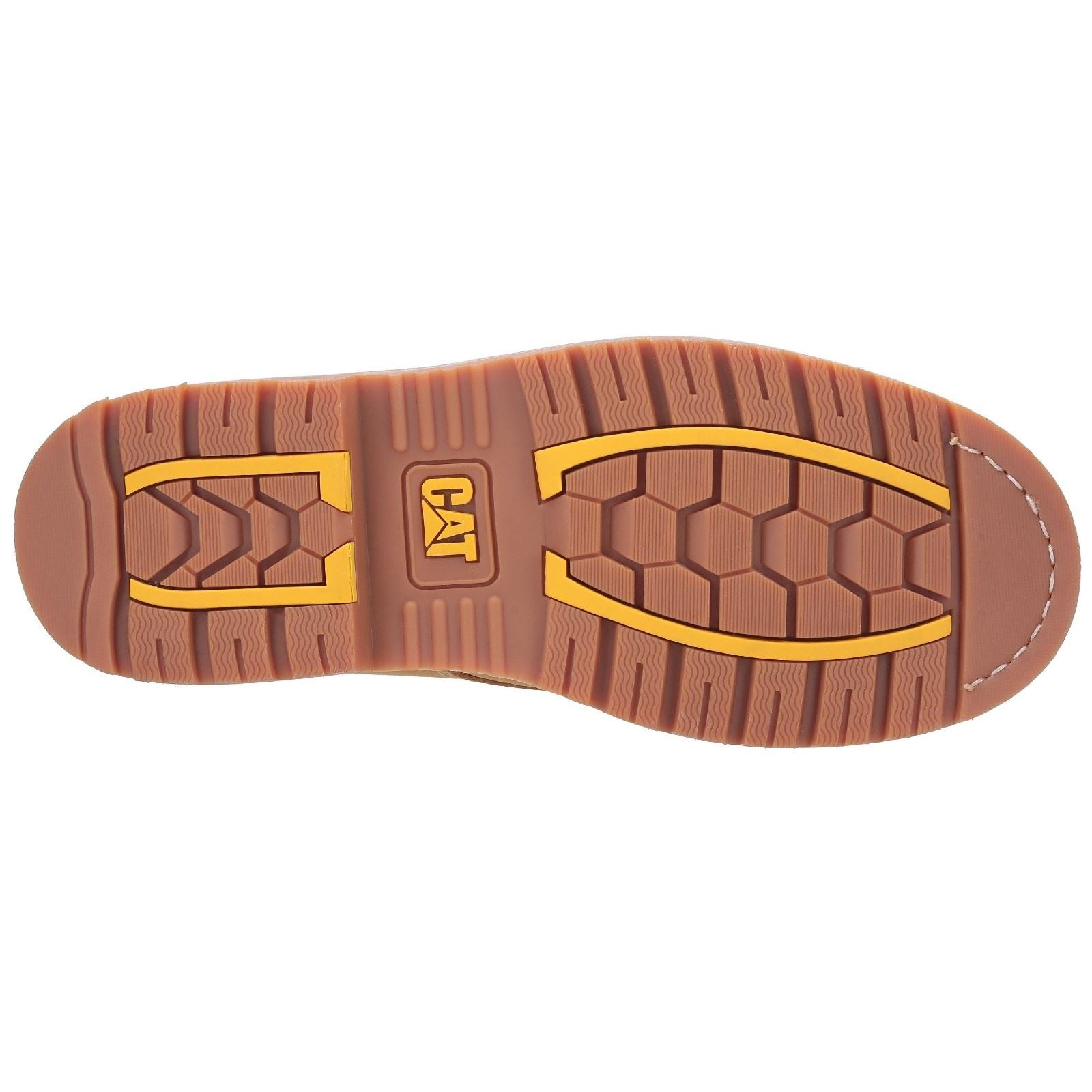 Caterpillar Powerplant Nubuck Honig Sicherheitsschuhe