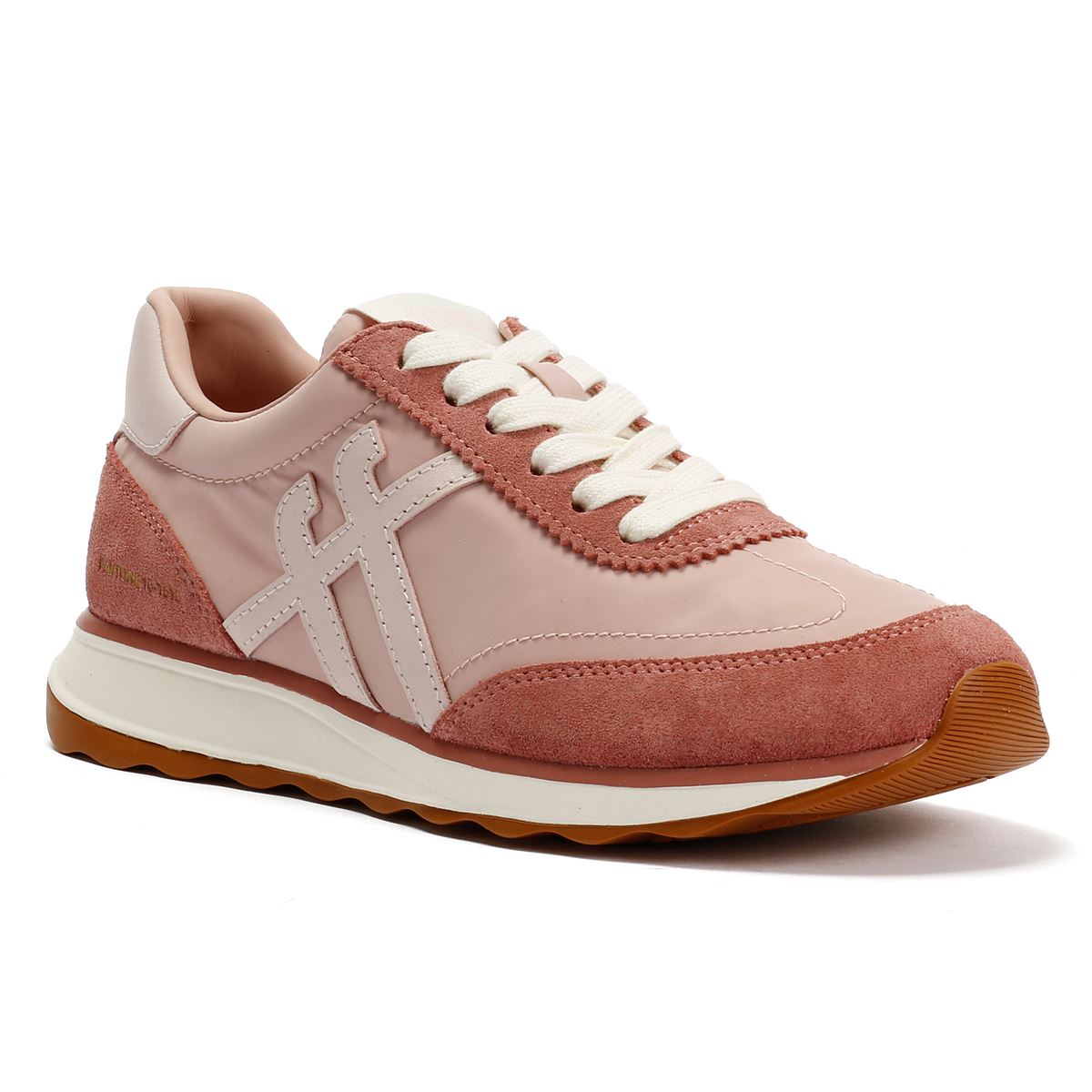 FitFlop X Pantone Retro-Q Wildleder Damen Pink Sneakers