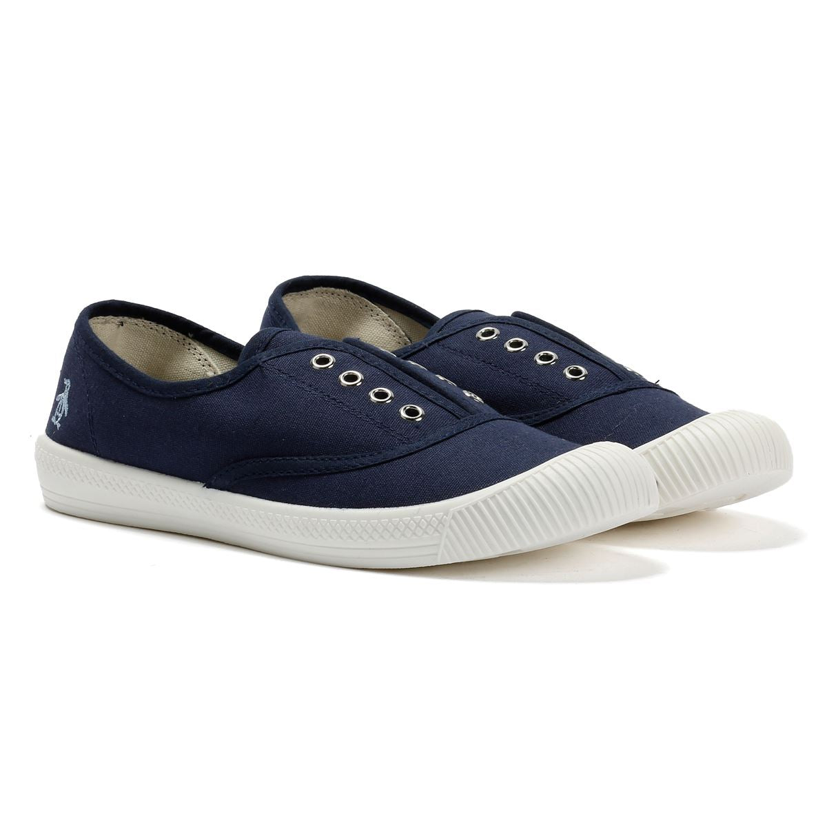 Penguin Anita Leinenschuhe Für Damen In Blau