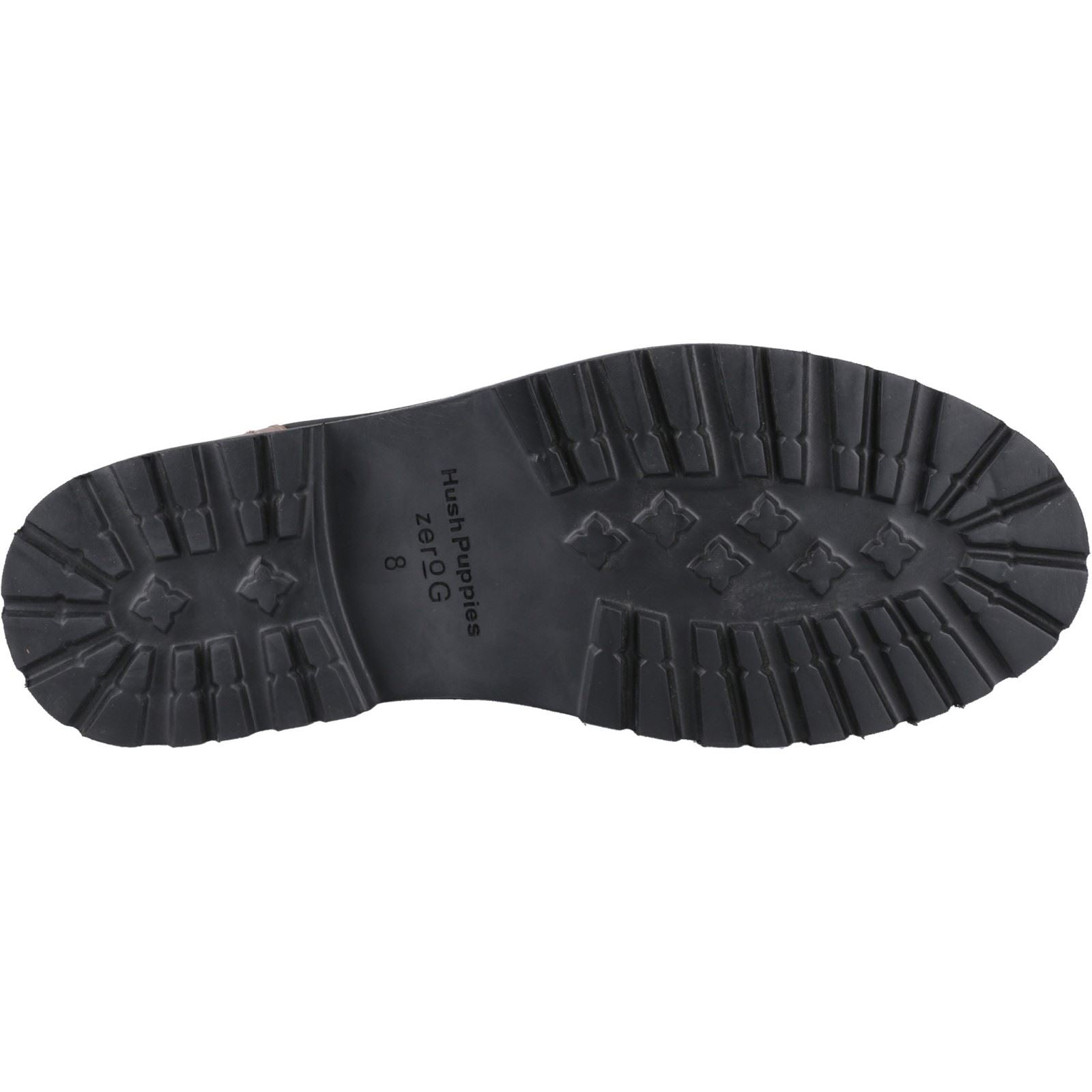 Hush Puppies Maguire Herren Wildlederstiefel in Schwarz