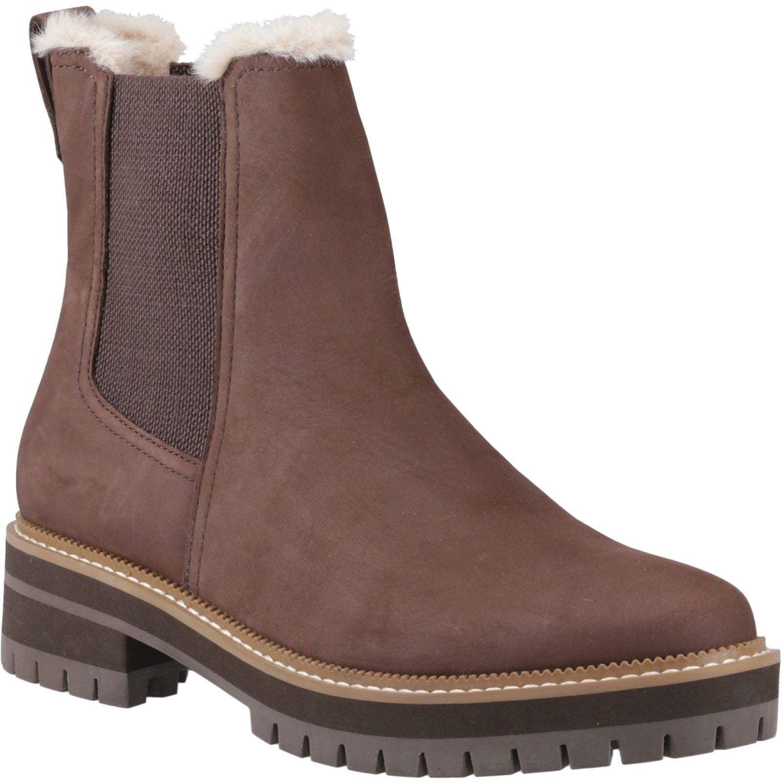 TOMS Bennet Leder Damen Dunkelbraune Stiefel
