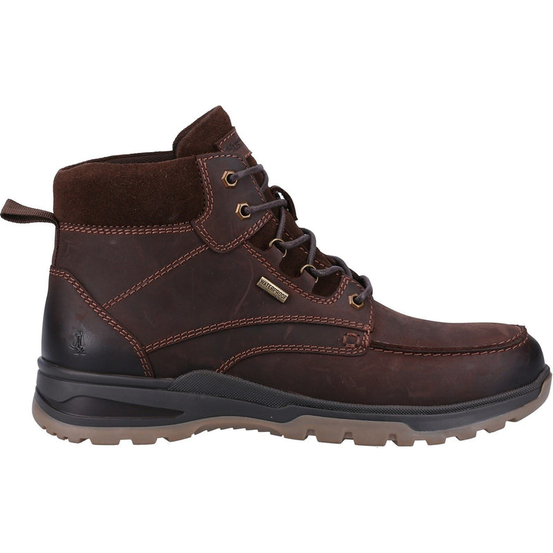 Hush Puppies Palmer Braune Herrenstiefel Aus Leder
