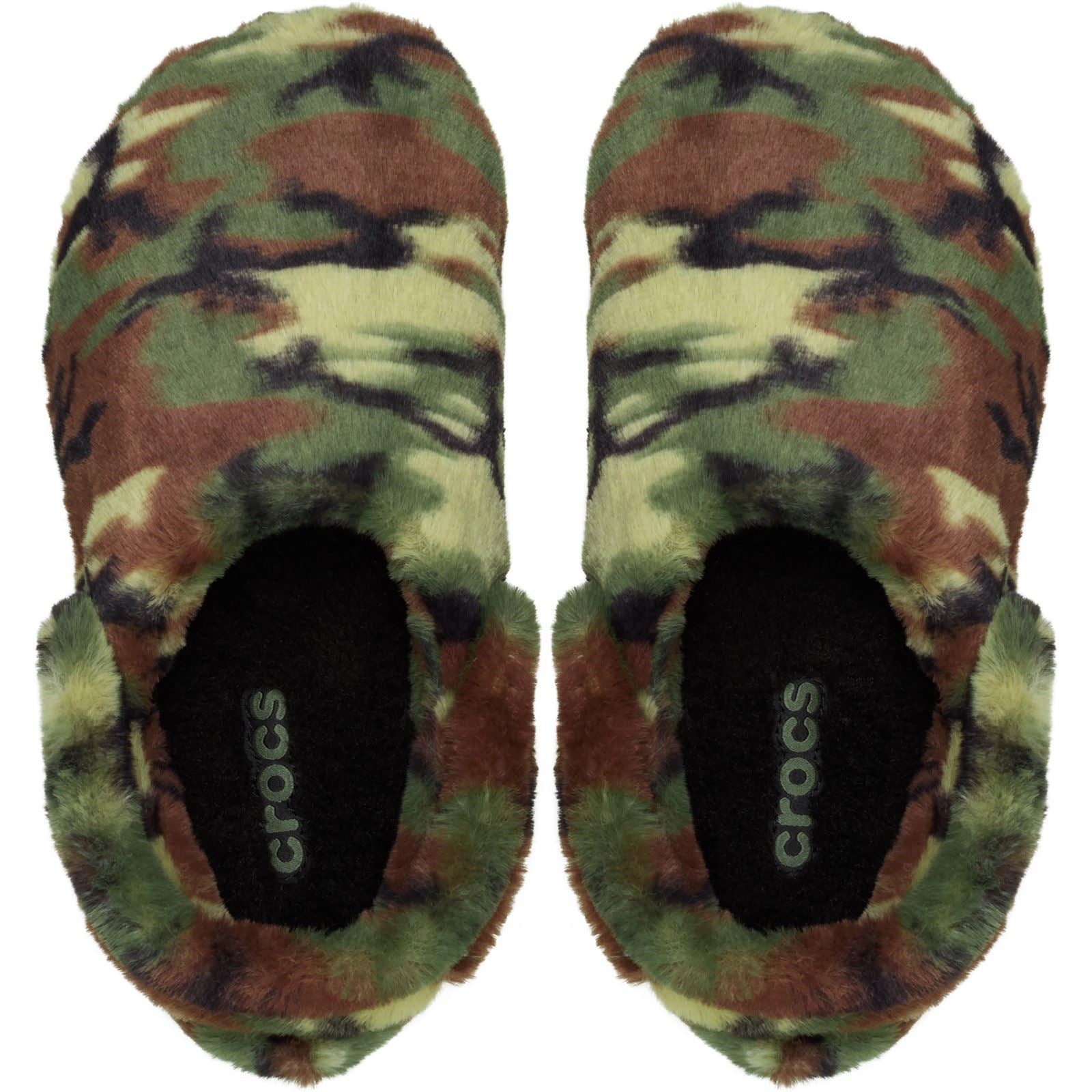 Crocs Classic Unfurgettable Clog Polyester Mischung Herren Armygrün Clogs