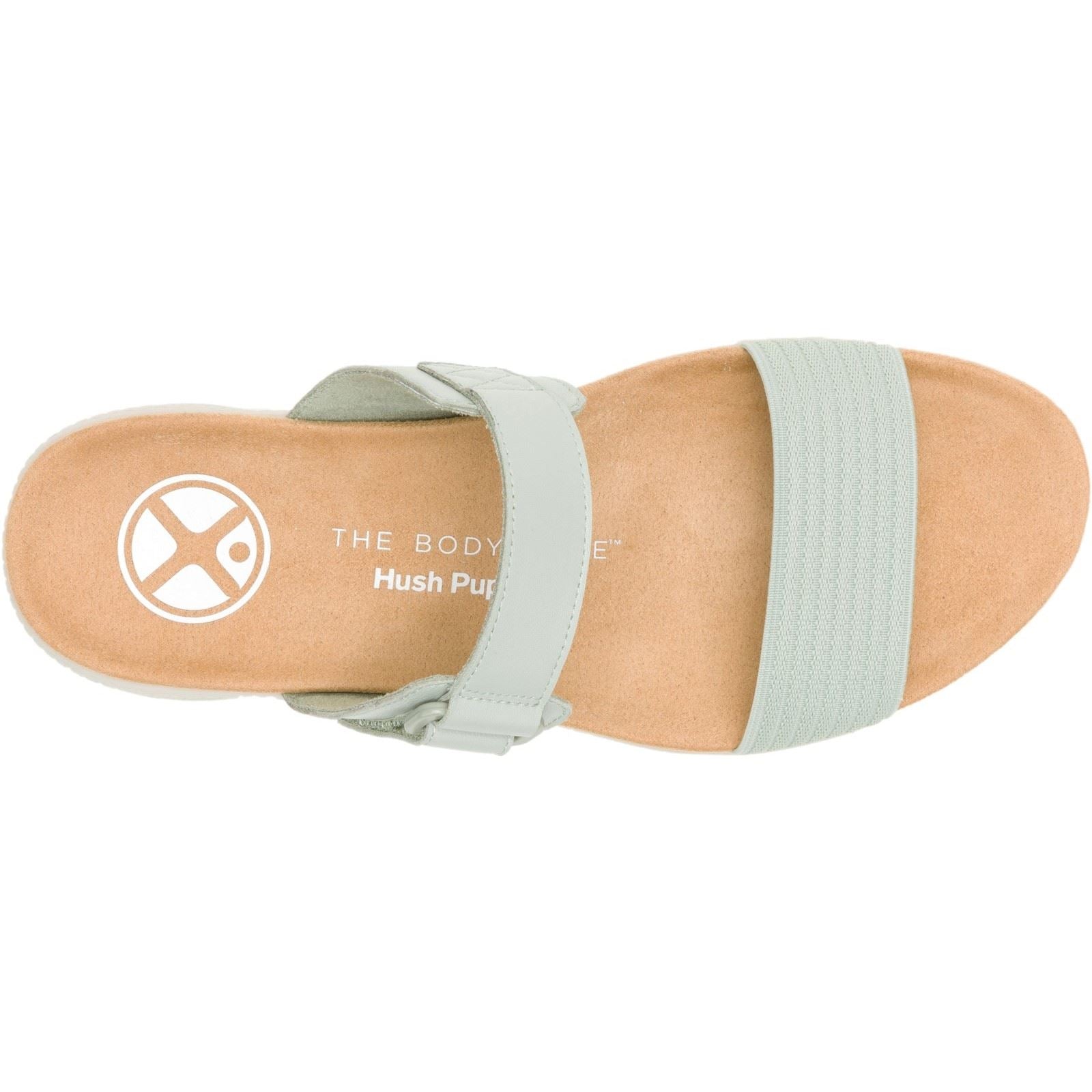 Hush Puppies Breathe Gore Leder Frauentrachten Sandalen