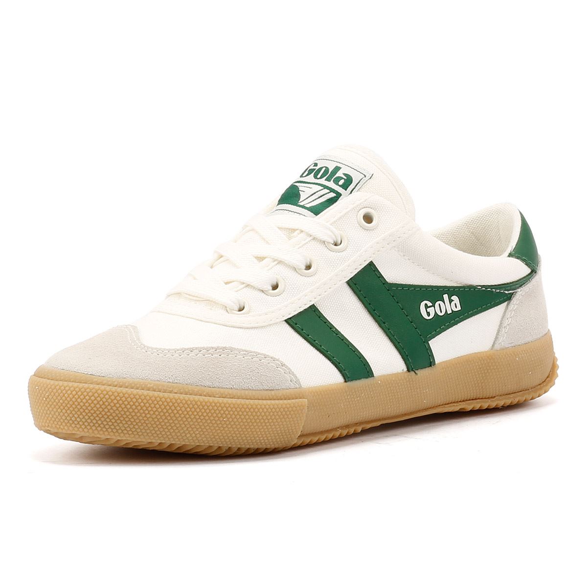 Gola Badminton Canvas Damen Sneaker In Weiß