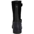Hunter Ness Damenlederstiefel In Schwarz