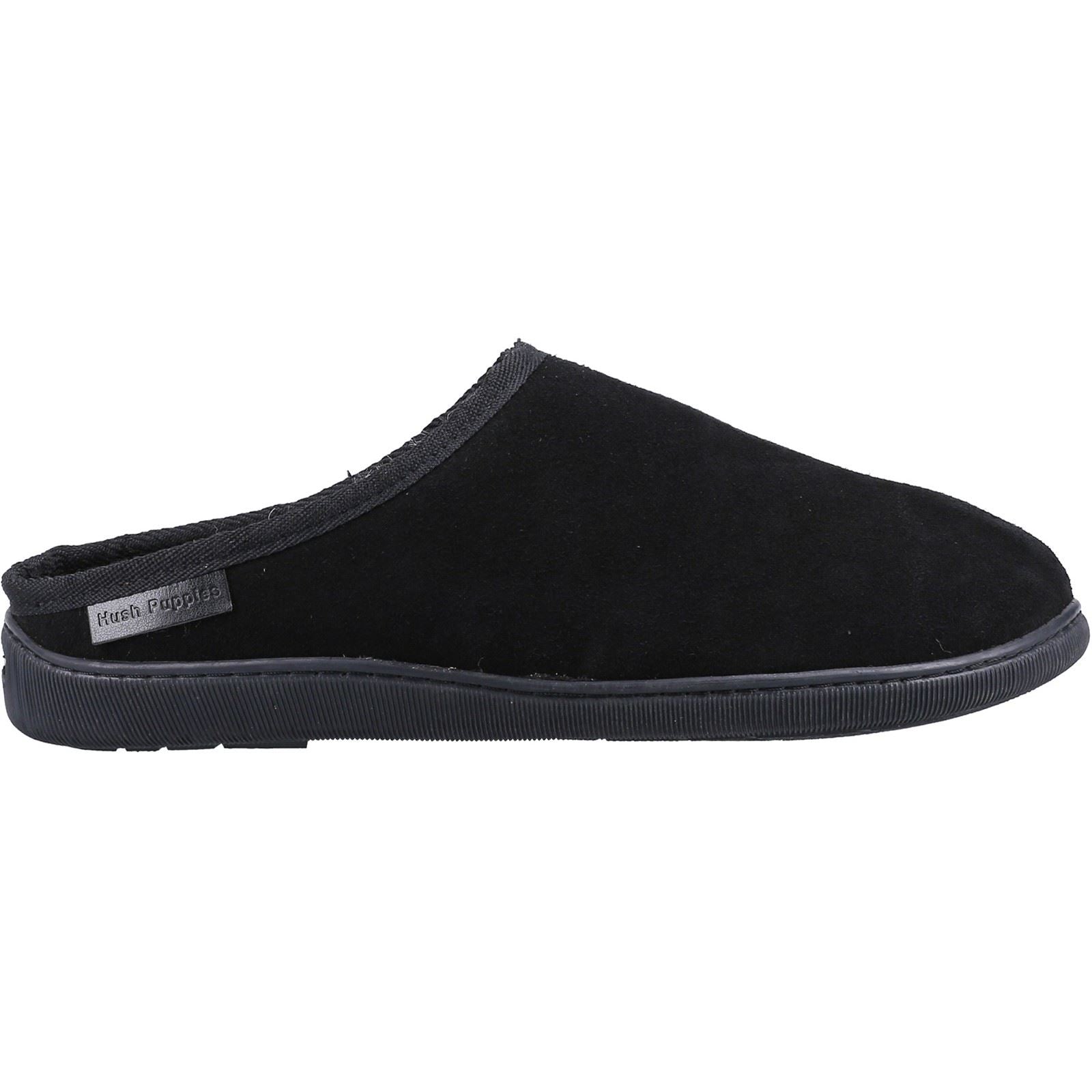 Hush Puppies Ashton Wildleder-Hausschuhe Für Herren In Schwarz