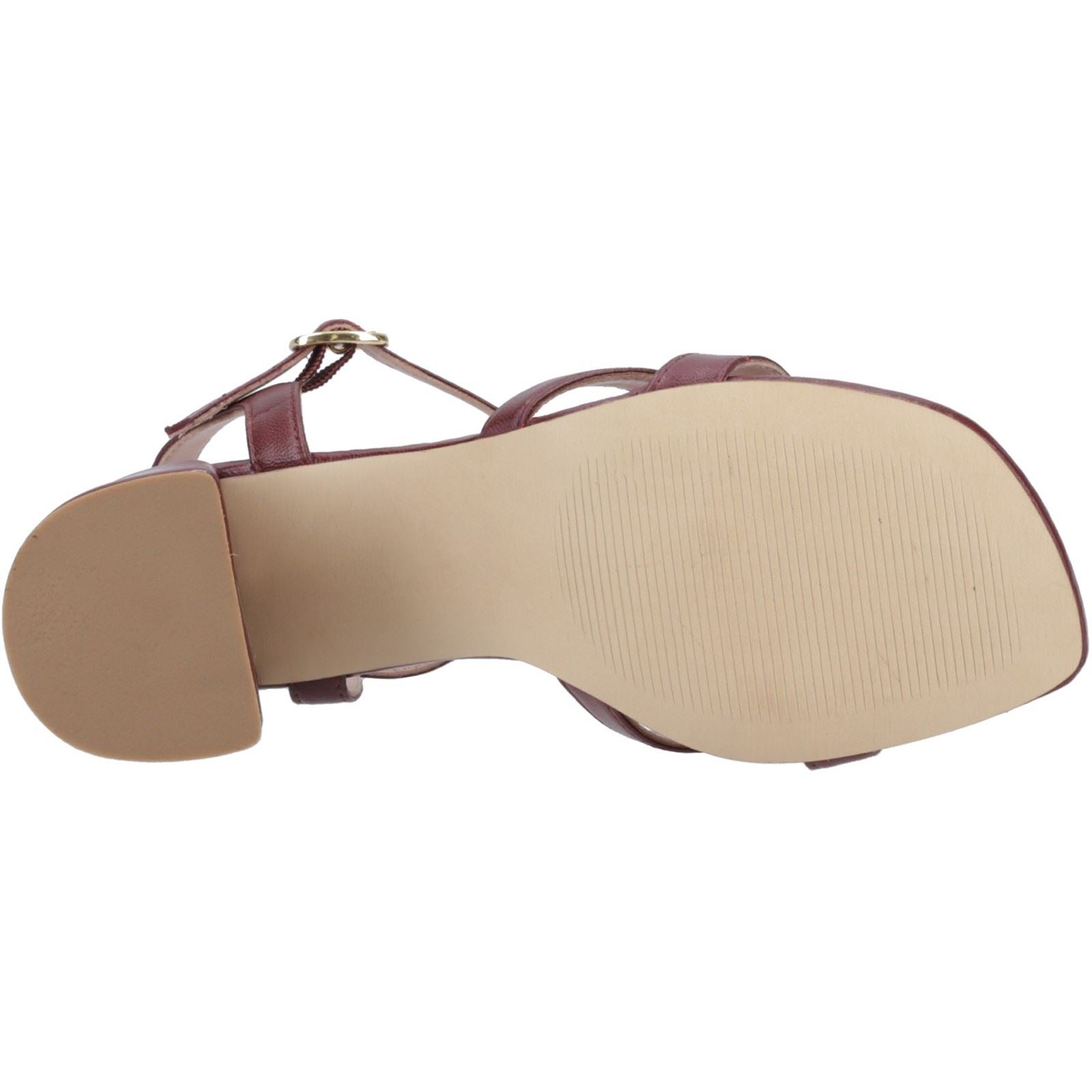 Hush Puppies Nalani Leder Damen Bordeaux Sandalen