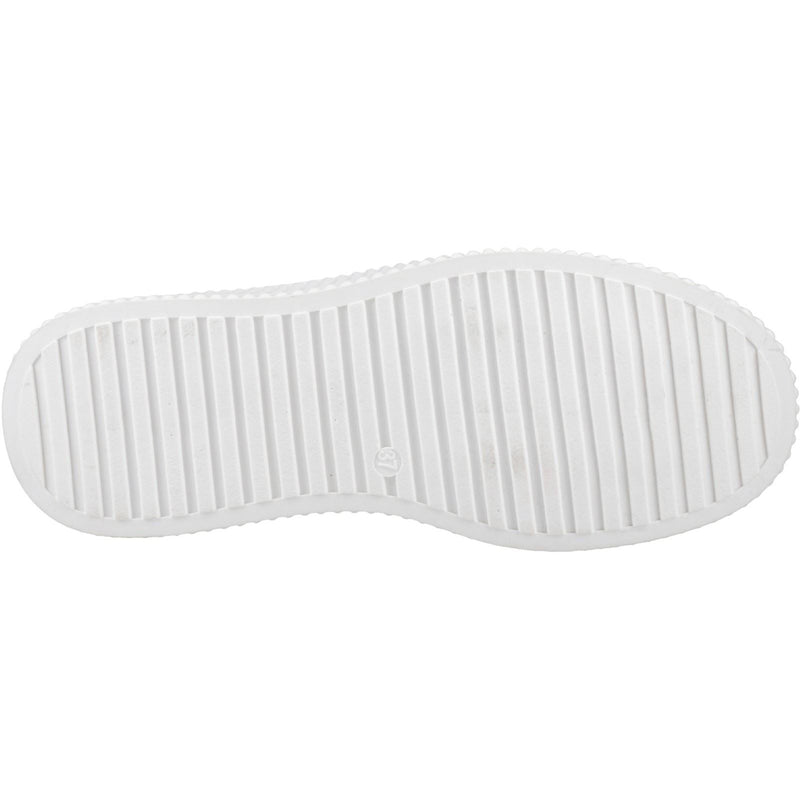 Hush Puppies Harlow Damen Sneakers Aus Silberleder