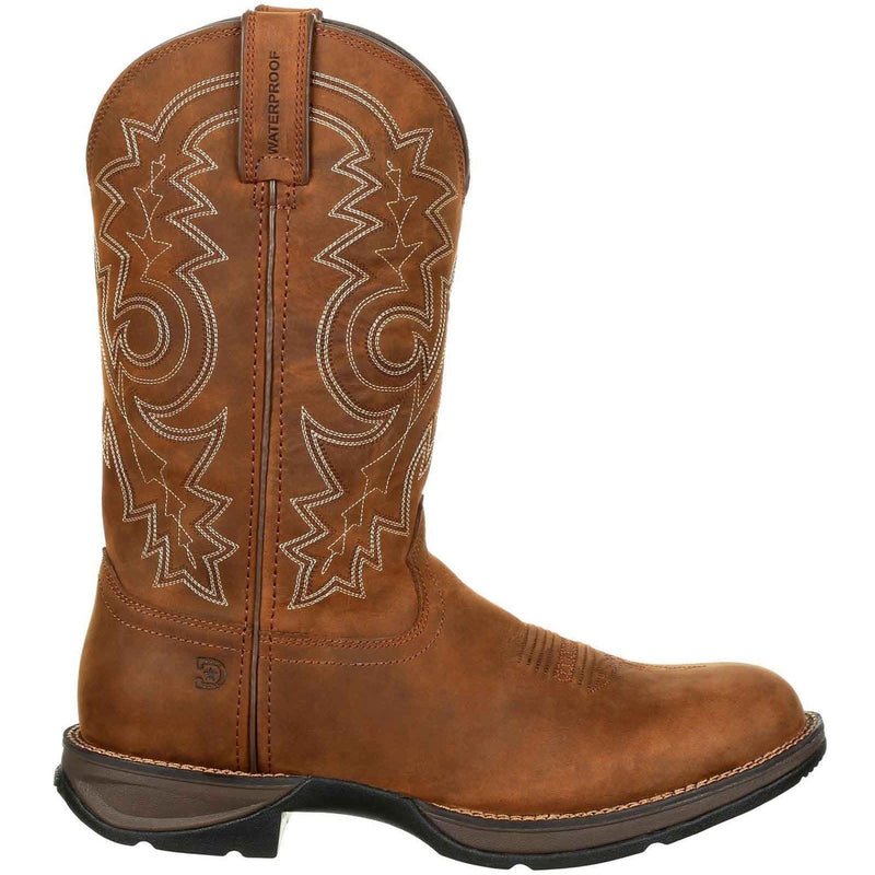 Durango Rebel Leder Herren Stiefel In Coyote Braun