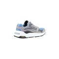 Skechers Global Jogger Leder Herren Sneaker In Grau/Blau