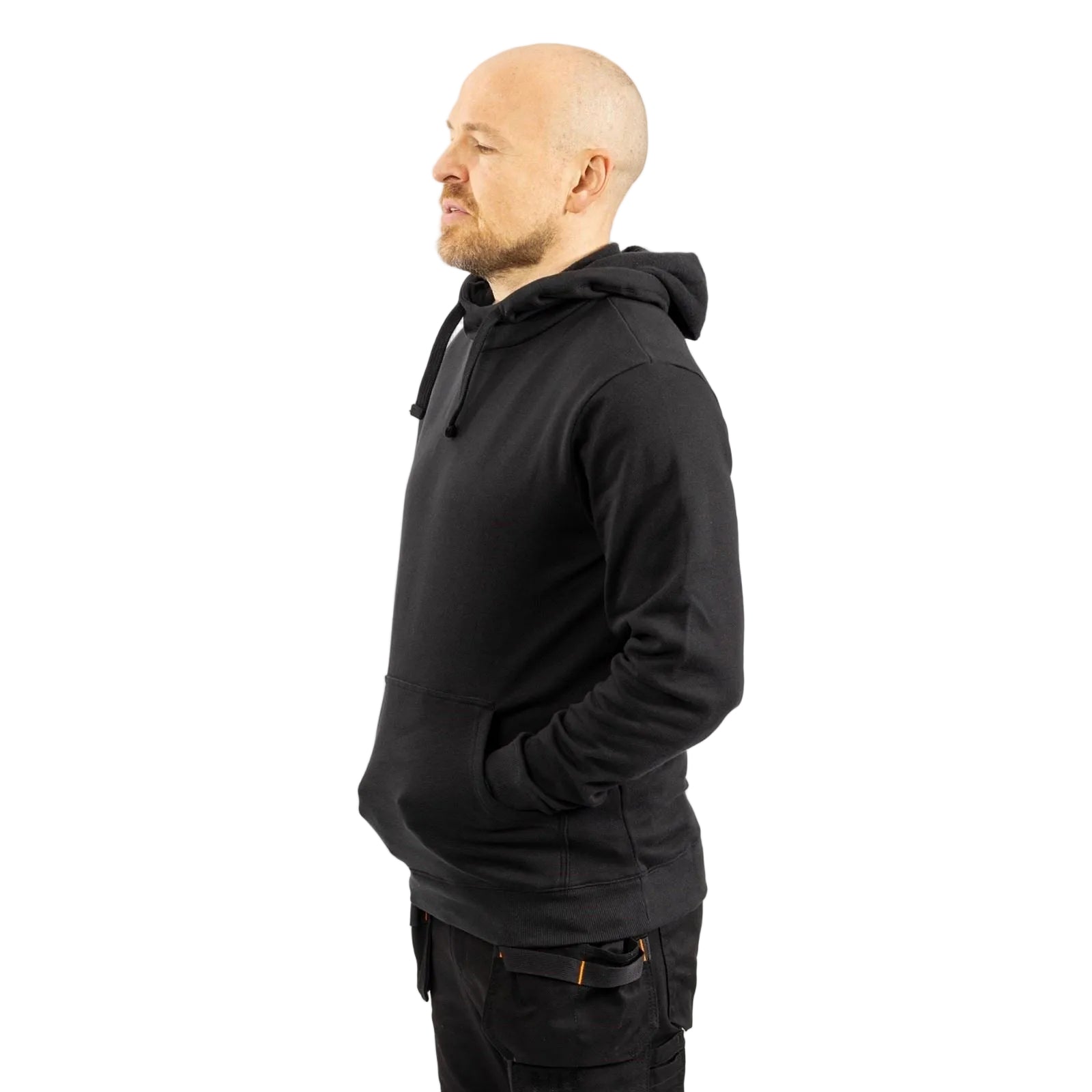 Helly Hansen Workwear Manchester Baumwolle Herren Schwarzes Kapuzensweatshirt