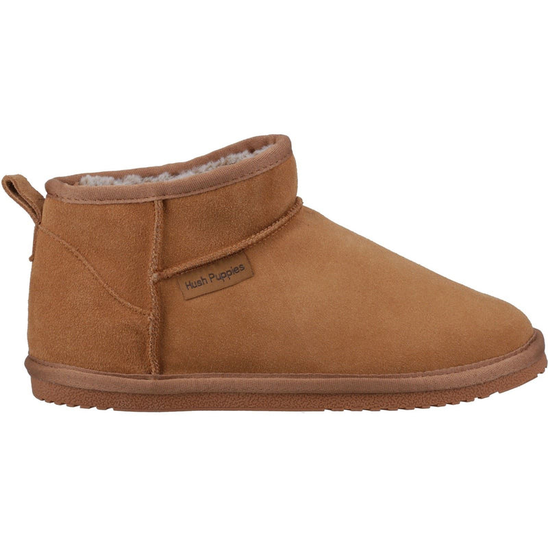 Hush Puppies Ashanti Wildleder Damen Tan Hausschuhe