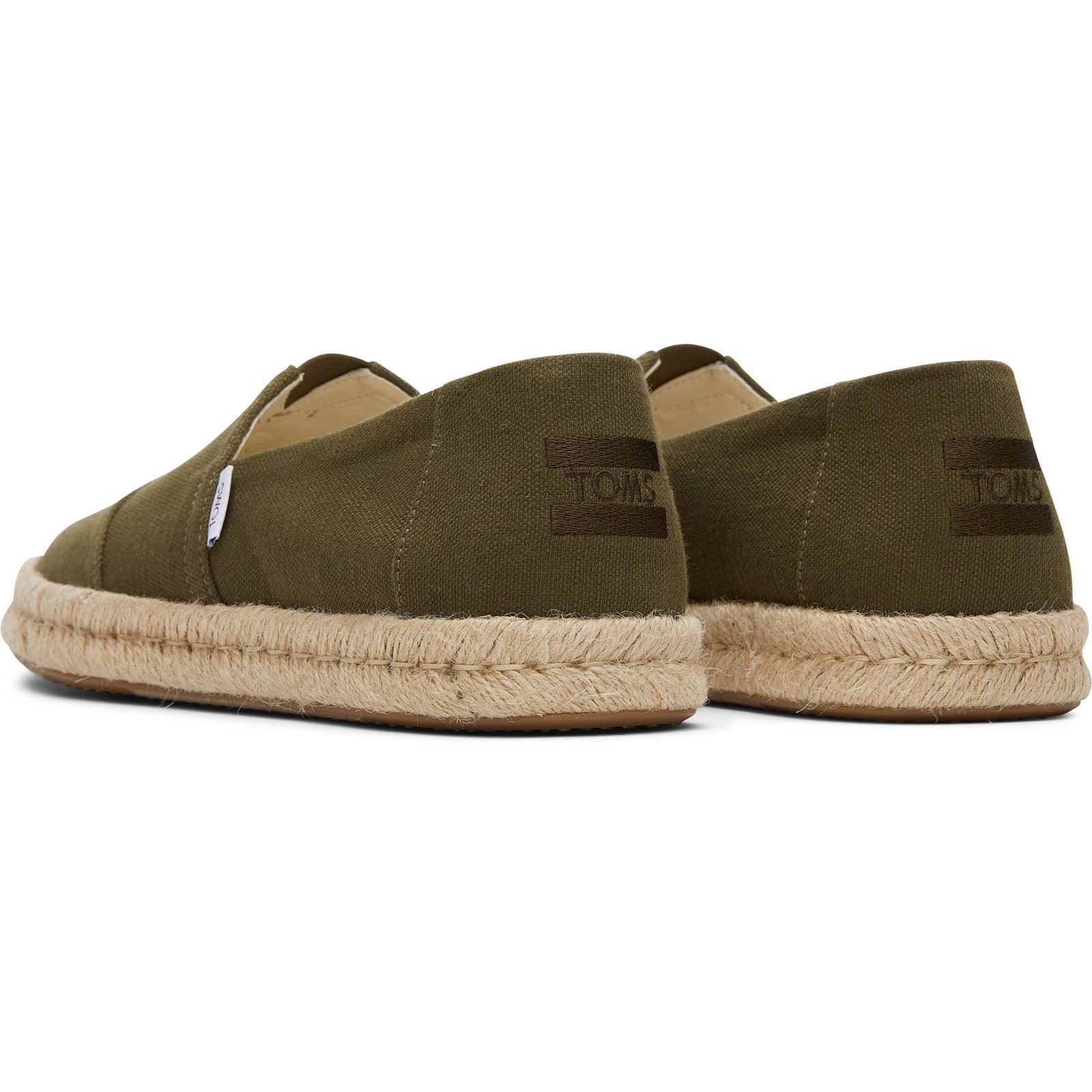 TOMS Alpargata Rope 2.0 Shoe Baumwoll Männer Oliven Espadrilles
