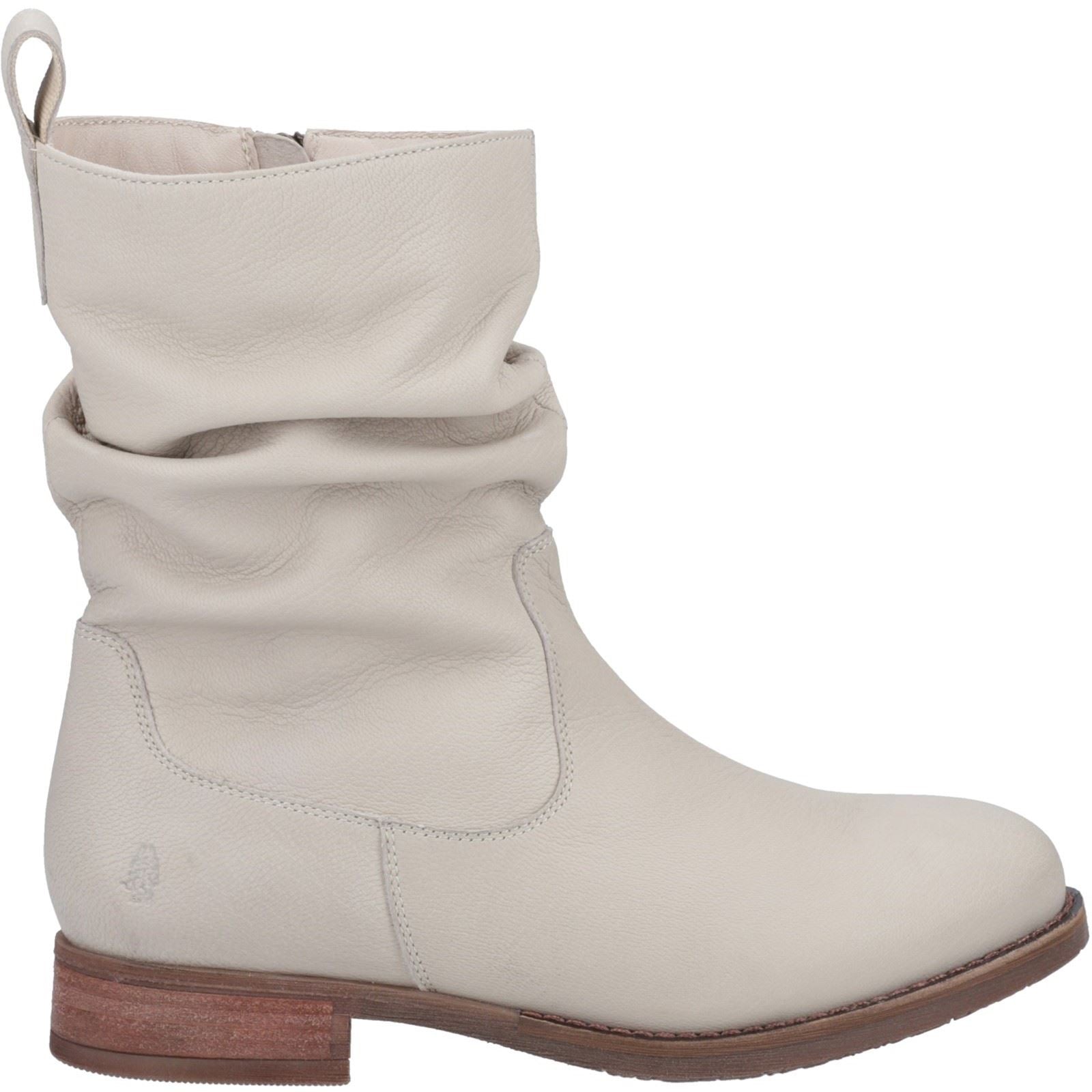 Hush Puppies Emilia Leder Damen Nude Stiefel
