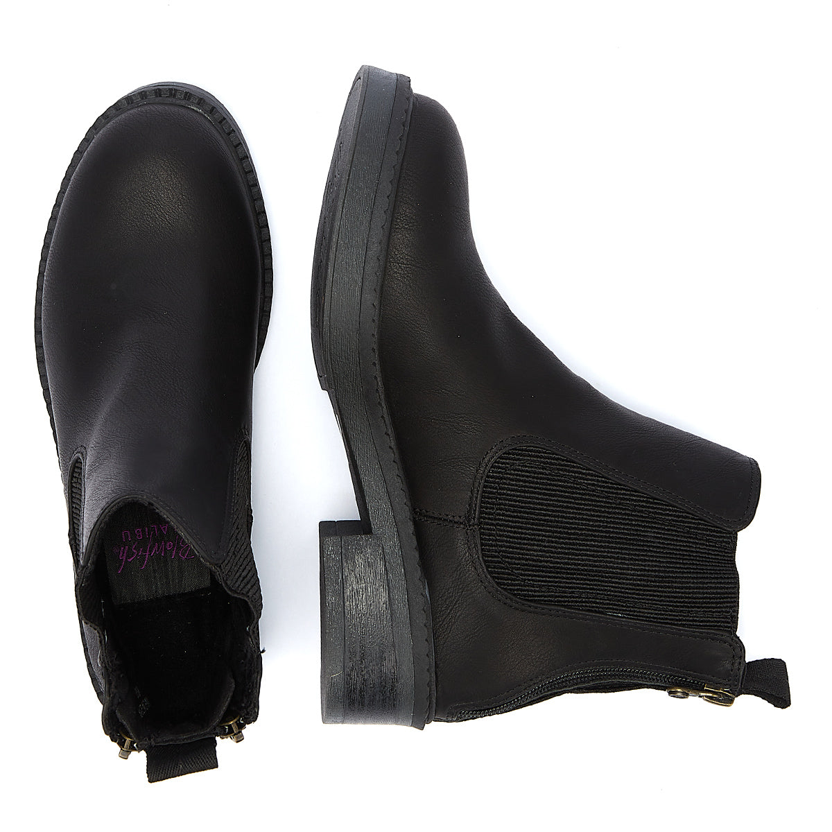 Blowfish Malibu Vedder Damen Schwarze Stiefel