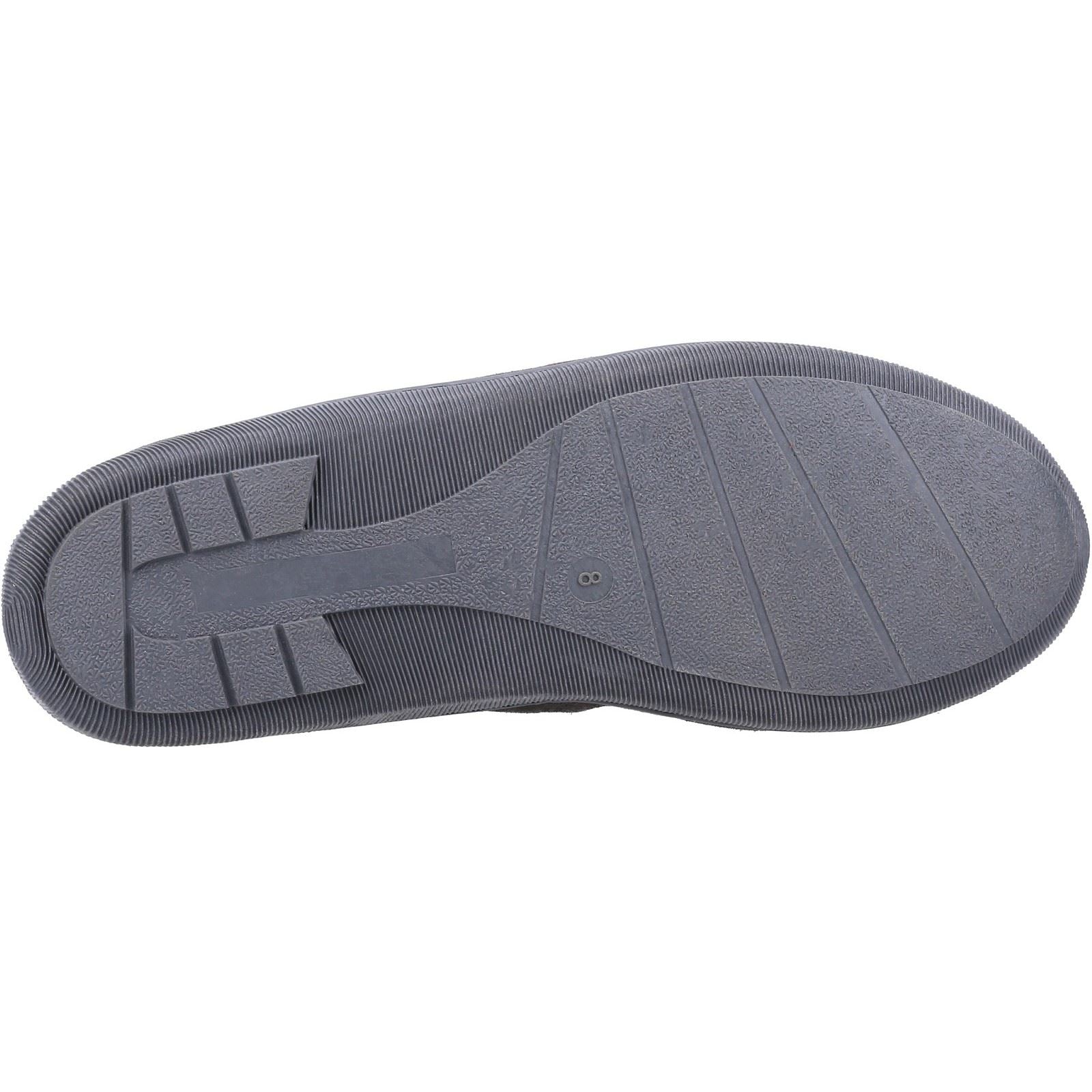 Hush Puppies Ashton Wildleder Herren Hausschuhe In Grau