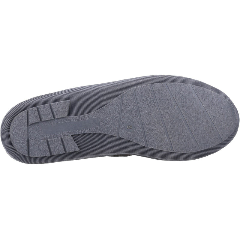 Hush Puppies Ashton Wildleder Herren Hausschuhe In Grau