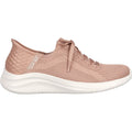 Skechers Ultra Flex 3.0 Brilliant Path Textile Damen-Turnschuhe In Beige