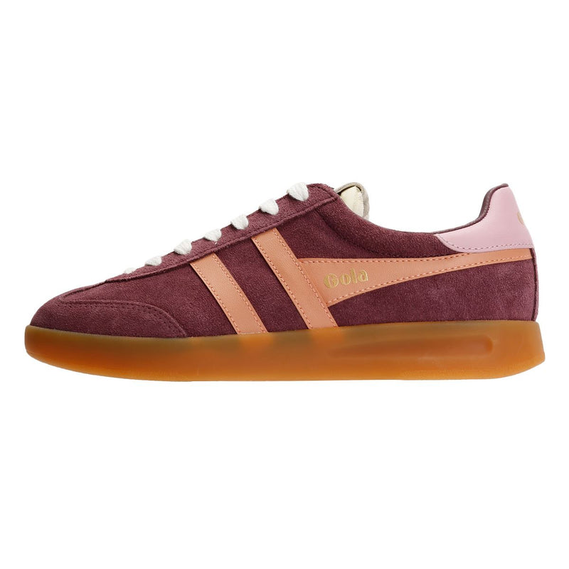 Gola Cyclone Wildleder Damen Lila Sneakers