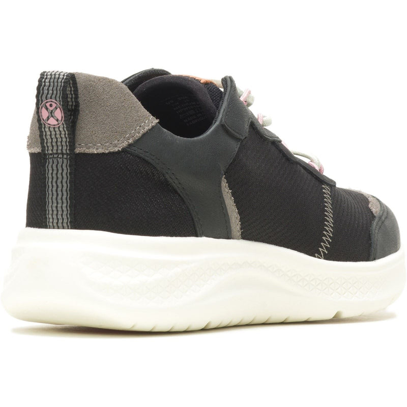 Hush Puppies Elevate Bungee Damen-Sneaker Aus Schwarzem Leder