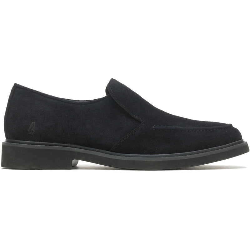 Hush Puppies Earl Slip On Herren Wildlederloafer In Schwarz