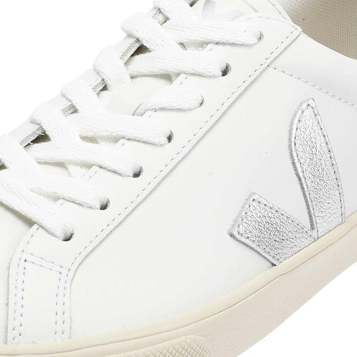 Veja Esplar Leder Damen Weiße Sneakers