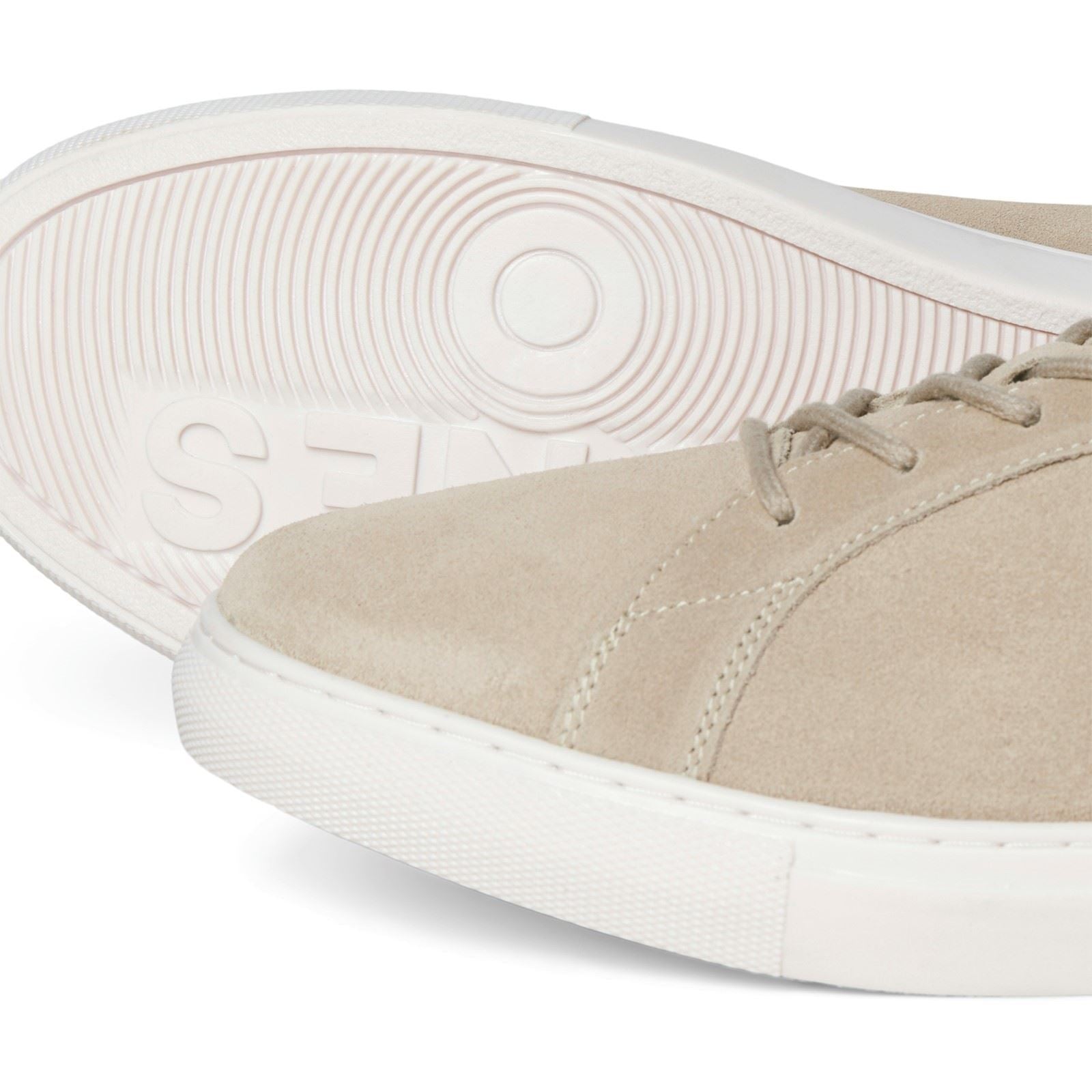 Jack & Jones Galaxy Suede Herren Sneaker Plaza Taupe Aus Veloursleder