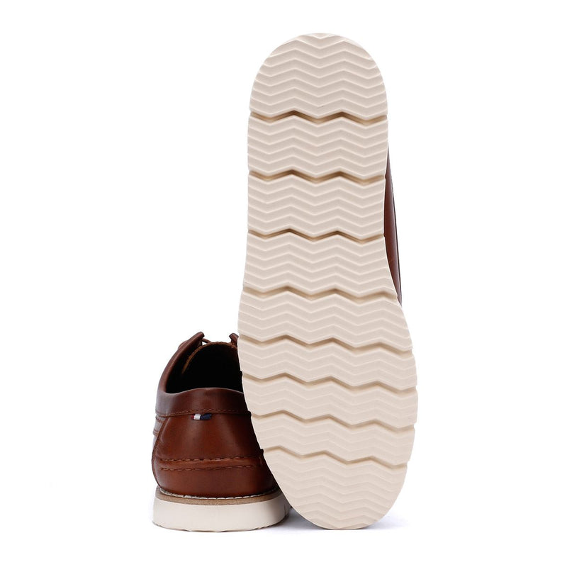 Ben Sherman Soho Herren Wildleder Schnürschuhe In Braun