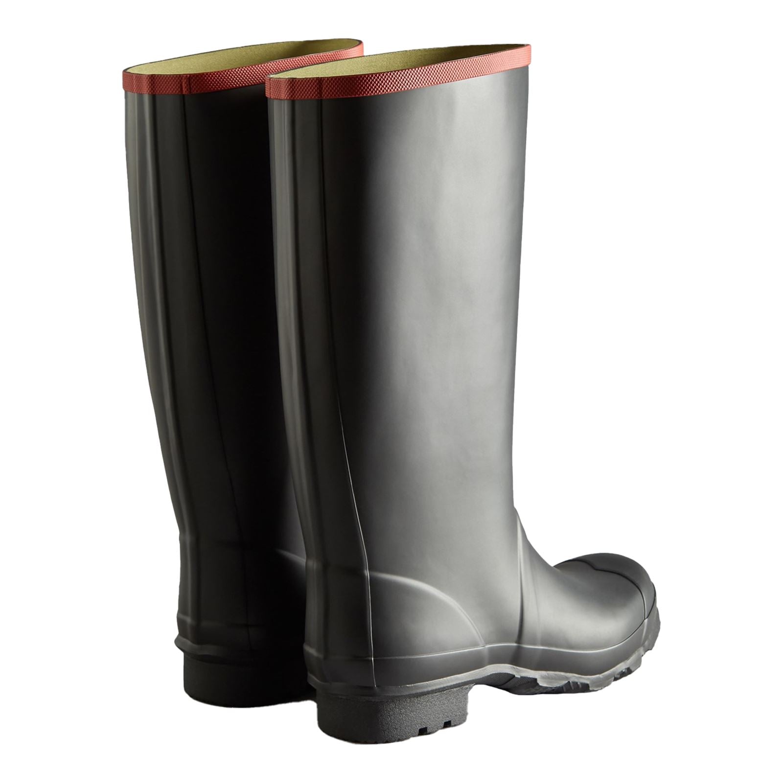 Hunter Argyll Full Knee Gummistiefel Schwarz