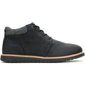 Hush Puppies Jenson Herren Schwarze Farbe Leder Knöchelstiefel