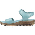 Hush Puppies Ellie Damen Sandalen Aus Leder In Aqua