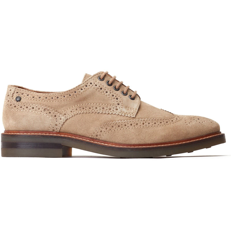 Base London Hatfield Leder Herren Sandschuhe Mit Brogue-Muster