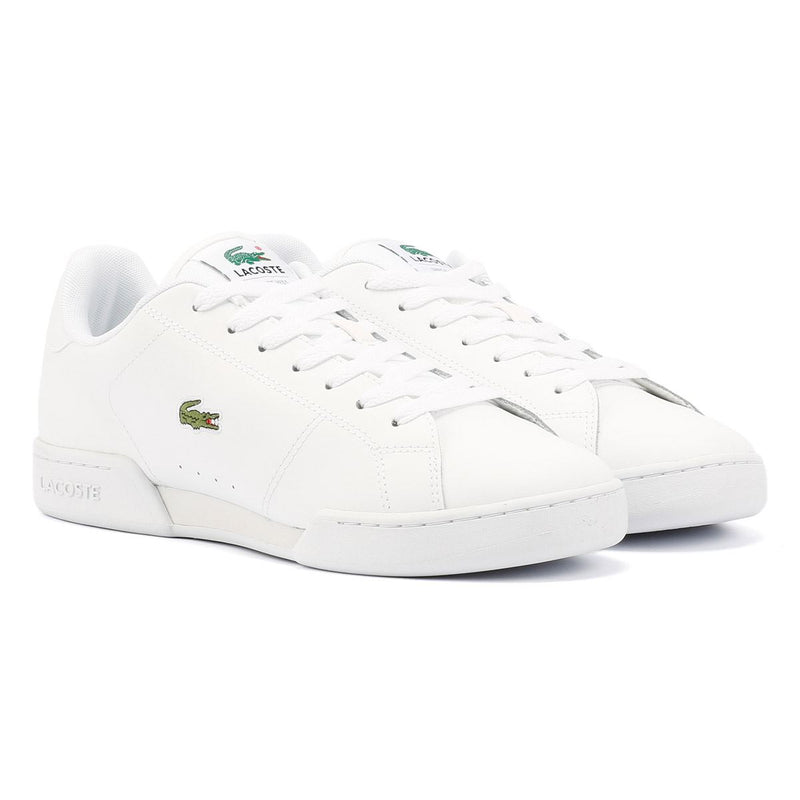 Lacoste Carnaby Cup Weiße Ledersneaker Für Herren