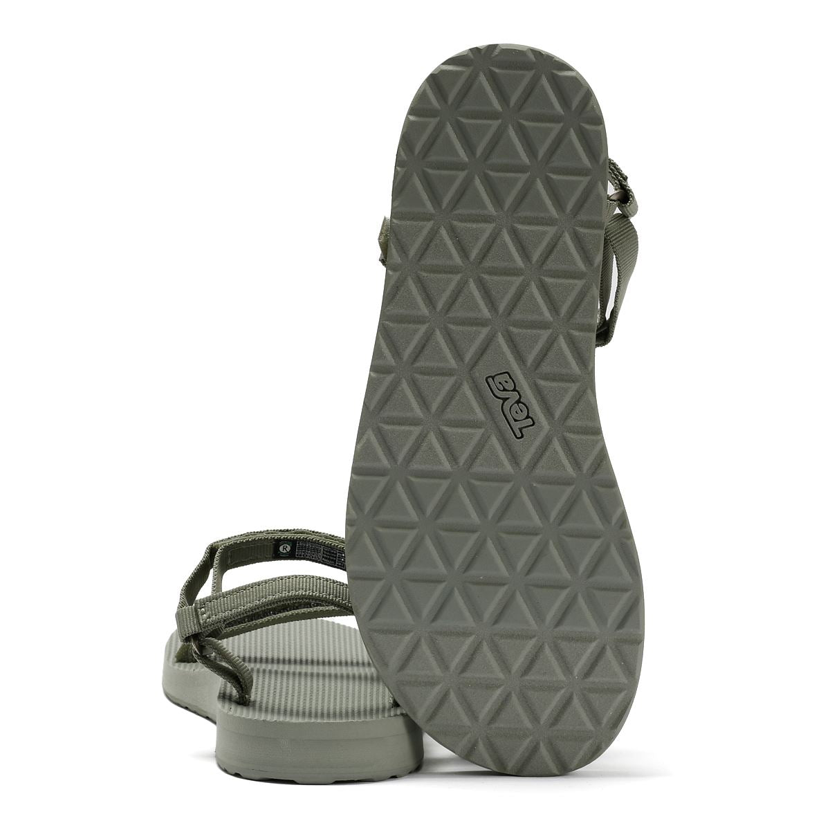 Teva Original Universal Slim Damen Grüne Sandalen