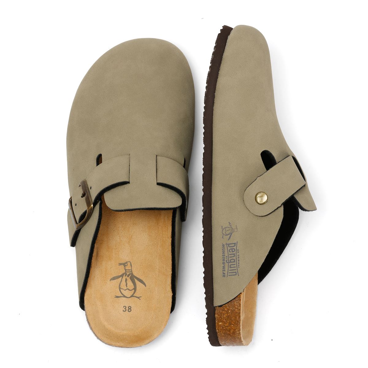Penguin Poppy Damen Beige Mules