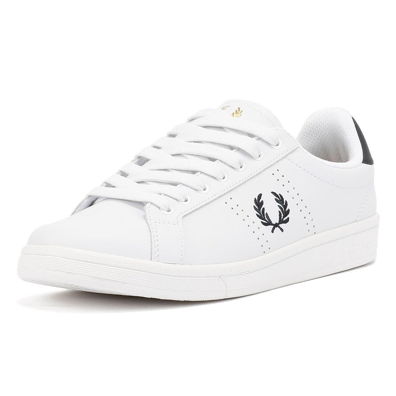Fred Perry Cupsole Leder Herren Weiße Sneakers