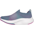 Skechers GO WALK Max Walker Sally Damen-Sneaker In Anthrazit/Lila