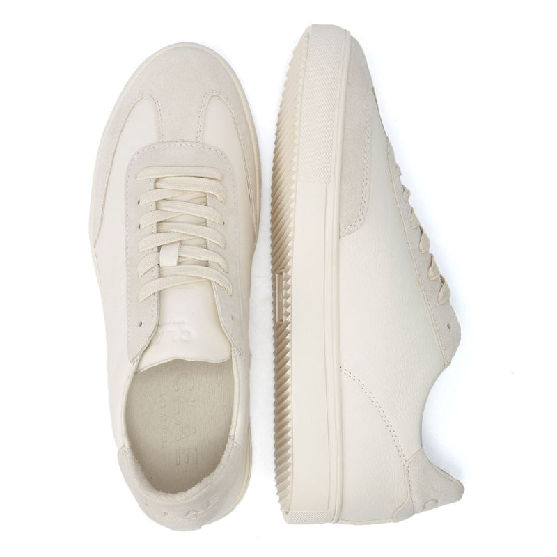 Clae Deane Leder Herren Weiße Sneakers
